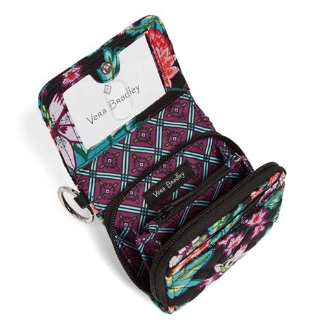 vera bradley rfid credit card holder|vera bradley rfid wallet crossbody.